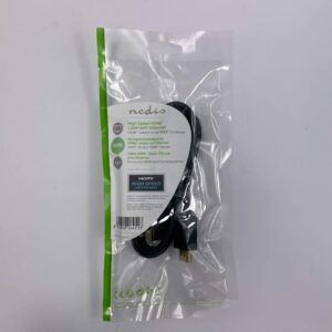 Nedis High Speed HDMI™ Cable with Ethernet | HDMI™ Connector - HDMI™ Connector | 1.0 m | Black